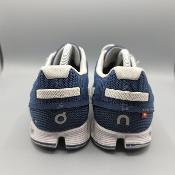 On Running Shoes Womens 6.5 Blue Cloud Mesh Comfort Athletic Gym Training - Picture 5 of 13